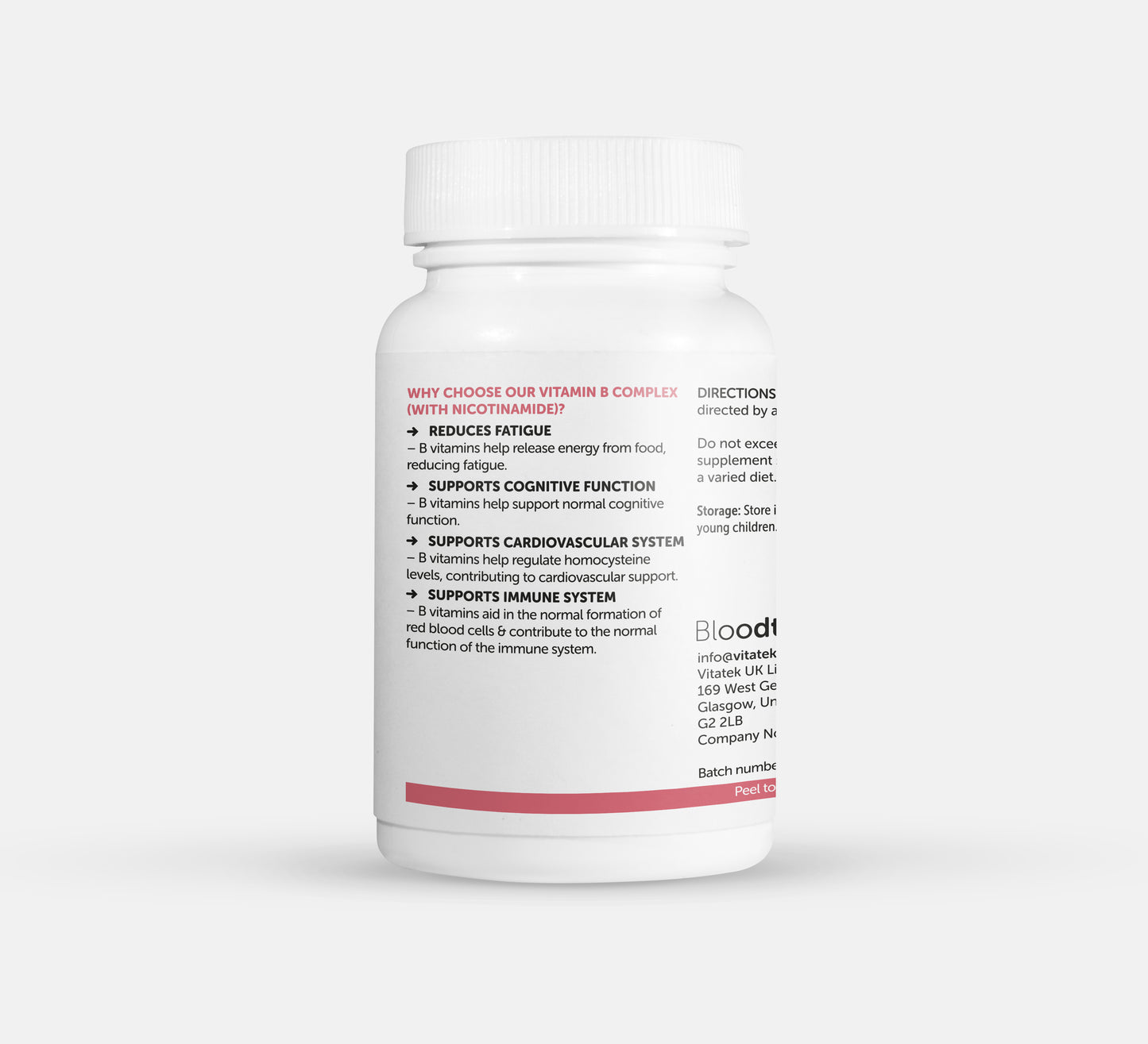 Comprehensive Vitamin B Complex (with Nicotinamide)